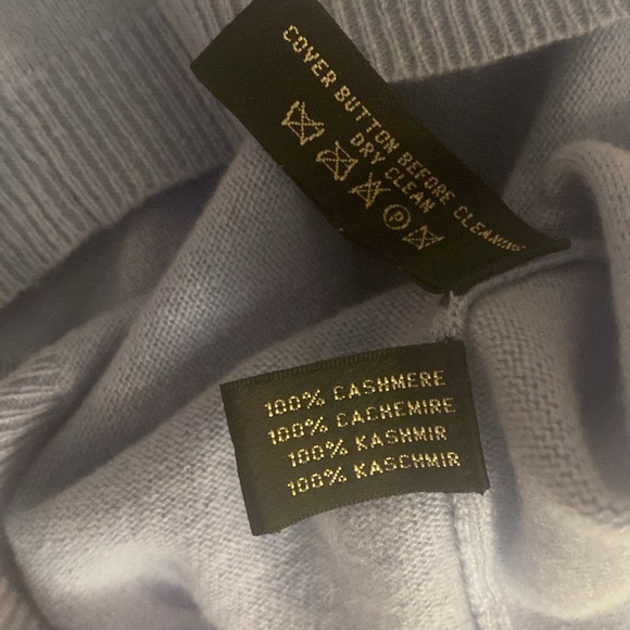 Ralph Lauren Black Label Cashmere Sweater Medium - Picture 9 of 9
